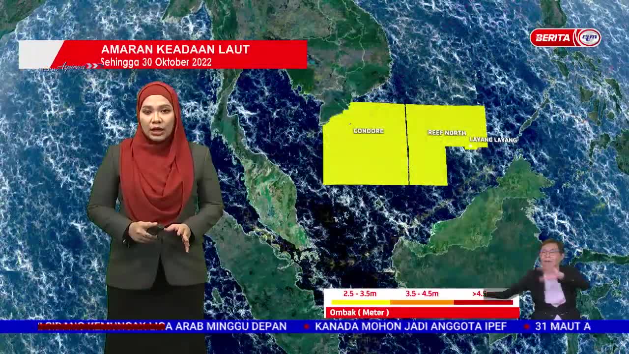 28 OKTOBER 2022 – BERITA WILAYAH – LANGSUNG DARI MET MALAYSIA – LAPORAN CUACA