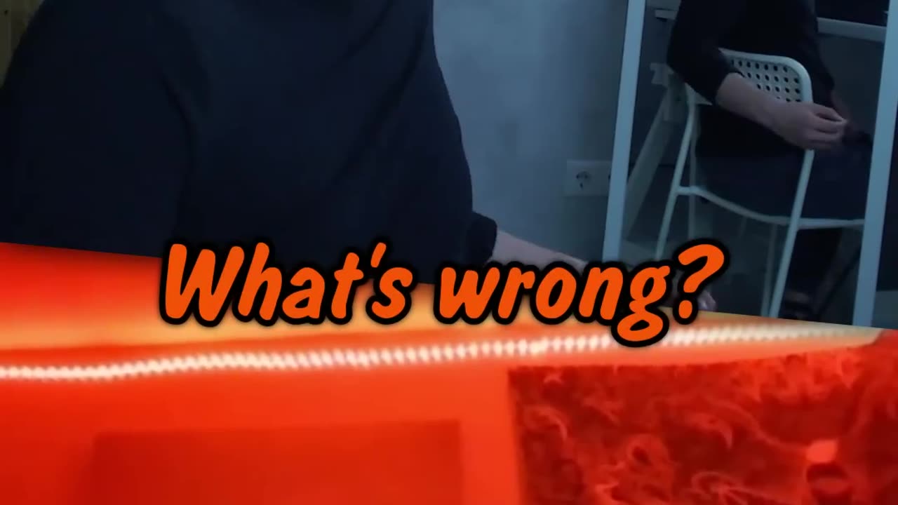 My reflection scares girls on Omegle