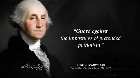 George Washington quote. It's well known when you're young so you don't regret it when you're old.