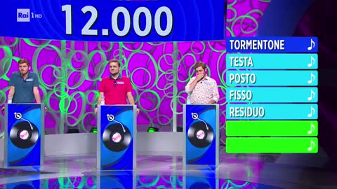 RAIUNO - Reazione A Catena-La Catena Musicale (15/09/2020)