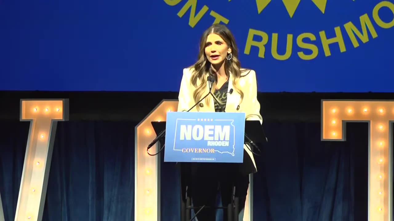 Kristi Noem rally in Rapid City 11/7/22