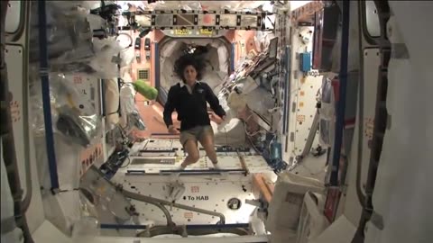 ISS Tour: Kitchen, Bedrooms & The Latrine