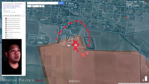 Russian forces entering Novomykhailivka (possibly), Donetsk Front