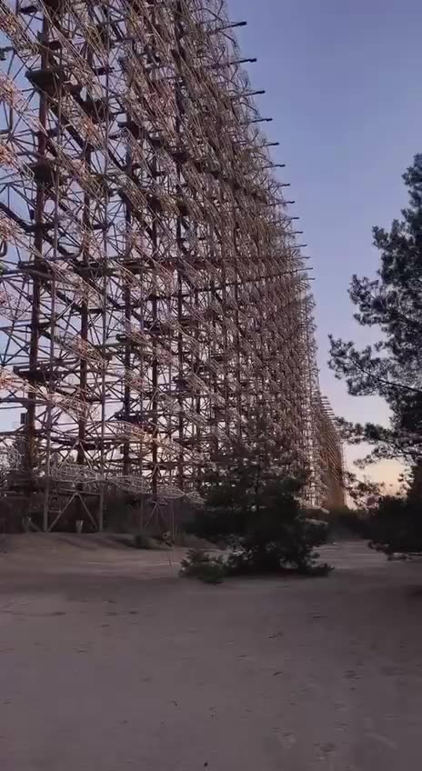 Ukrainians Take The Duga Woodpecker(Massive Soviet Era Radar)