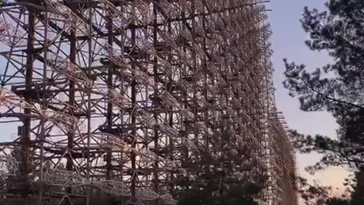 Ukrainians Take The Duga Woodpecker(Massive Soviet Era Radar)