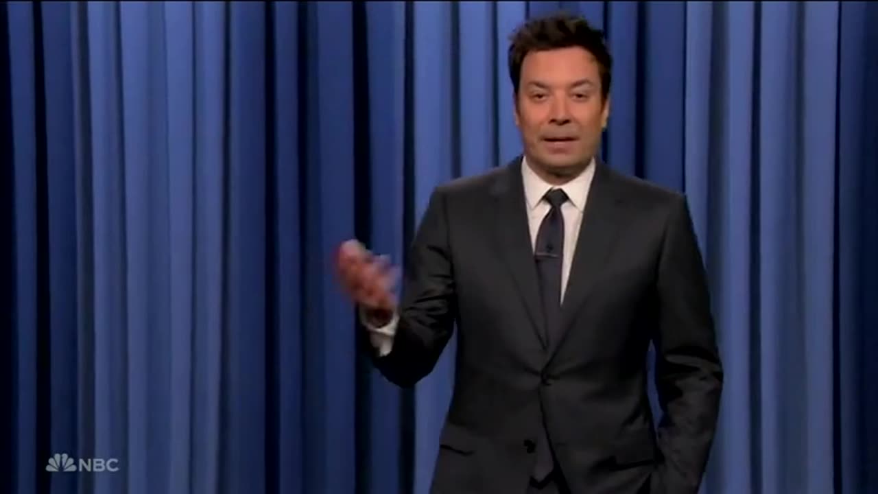 Jimmy Fallon continues to lead the way at joking about Biden in Late Night.