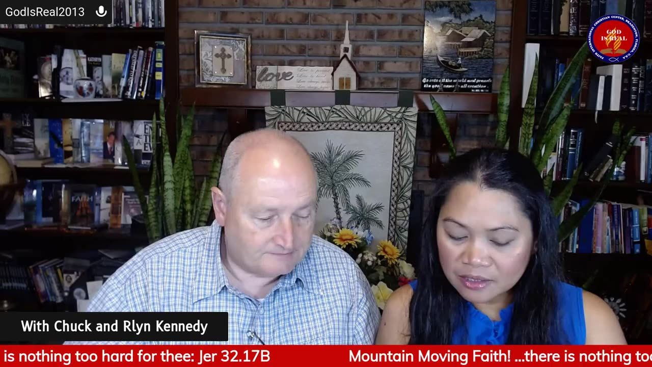 God Is Real 7-8-21 Mountain moving Faith - Pastor Chuck Kennedy