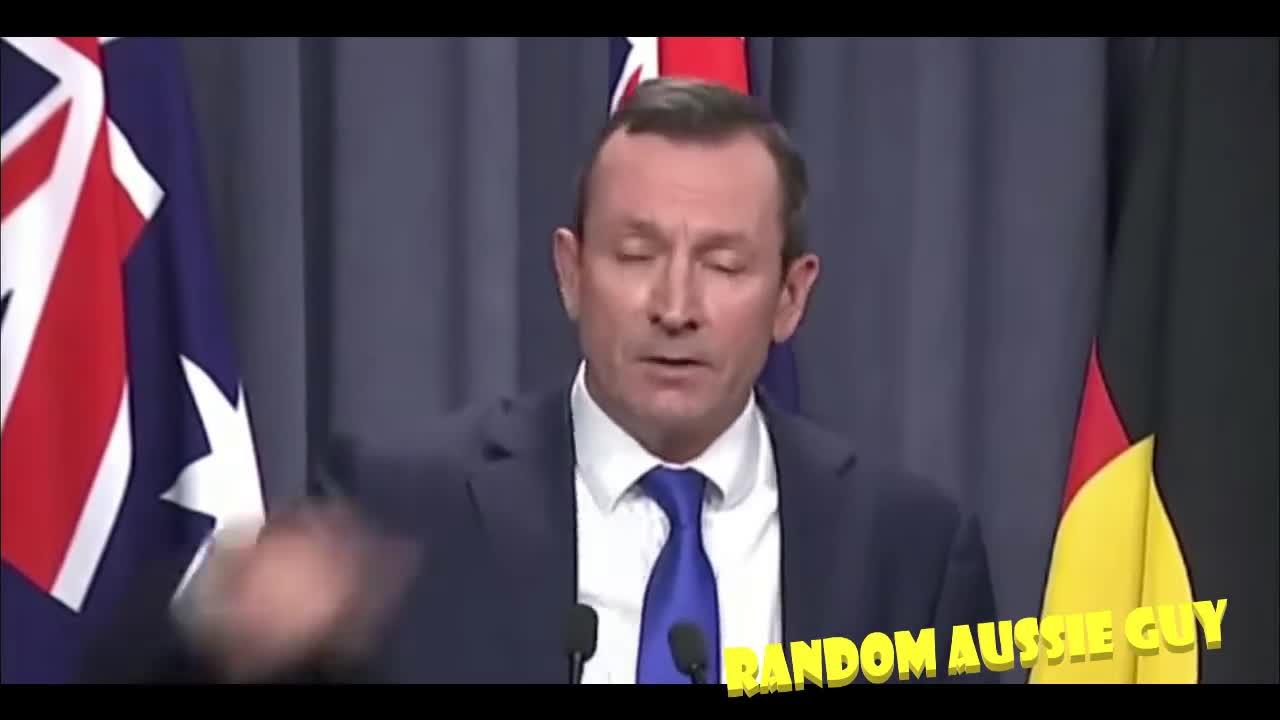 🇦🇺 AUSSIE TYRANT MARK MCGOWAN 🇦🇺 "WA IS AN EXPERIMENT" WESTERN AUSTRALIA 2022