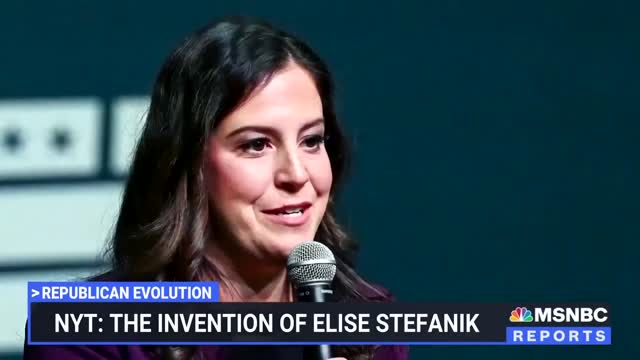 'She made a big turn' Nicholas Confessore on the evolution of Rep. Elise Stefanik