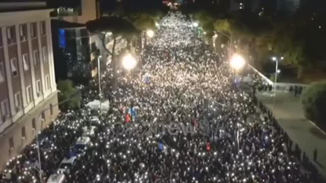 Albania: Massive Protests Against Government, EU Policies