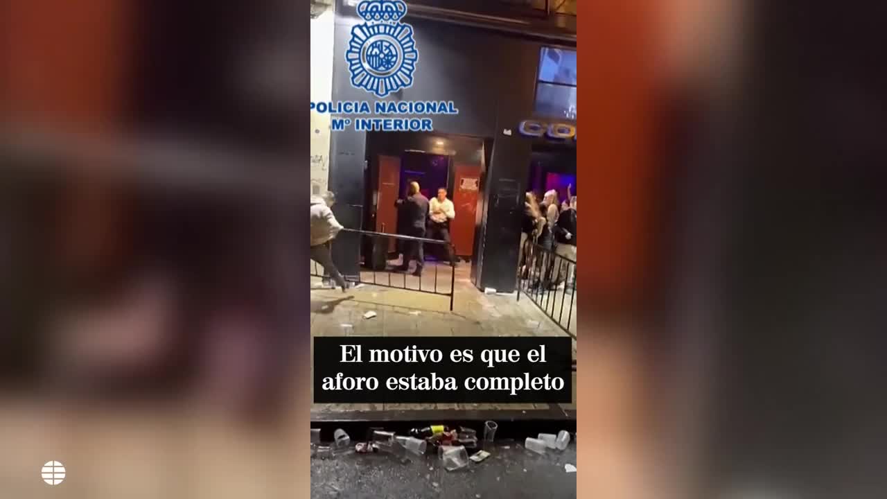 Agrede con violencia a los porteros de una discoteca por no dejarle entrar en el local