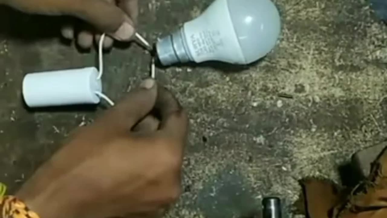 Experiment with bulb #electrical #short