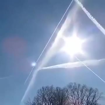 Illuminati chemtrails!