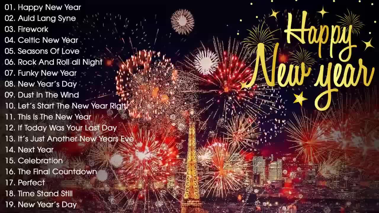 Happy New Year Songs Playlist 🎁 New Year Music Mix 2023🎉 Best Happy New Year Songs 2023