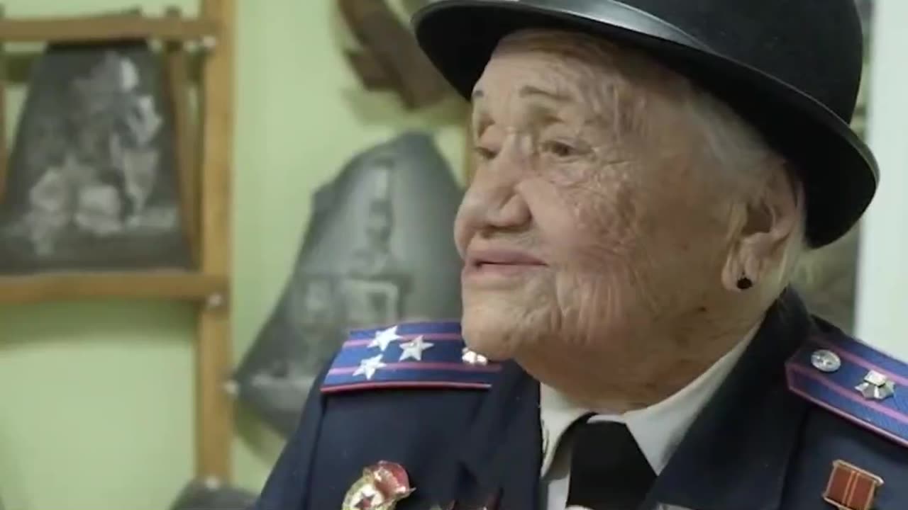 Olha Tverdokhliebova, a World War II veteran, celebrated her 101st birthday at