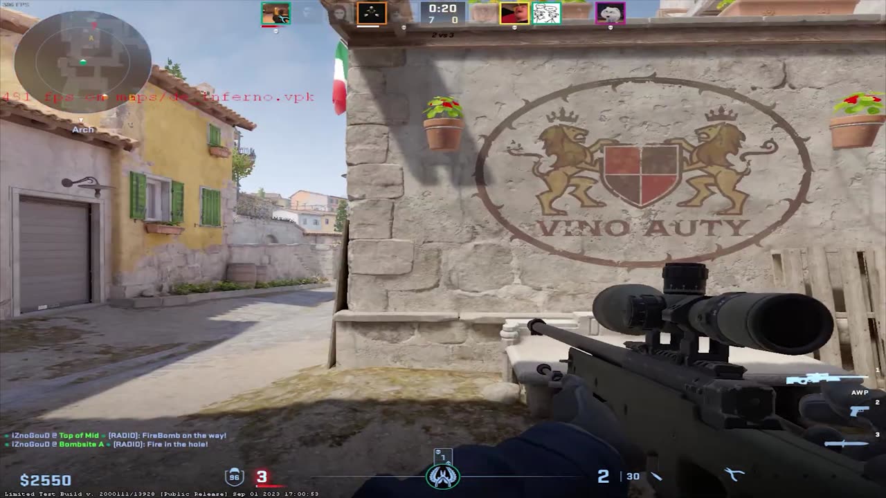 CS2 - AWP IS INSANE crazy flicks -NEW INFERNO-