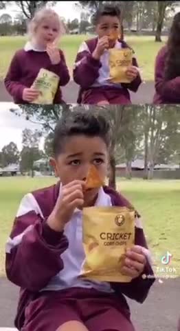 Aussie schools giving kids "insect snacks", are the parents aware of this?!