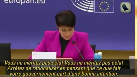 CHRISTINE ANDERSON (EU) : YOU CAN'T COMPLY WITH TYRANNY