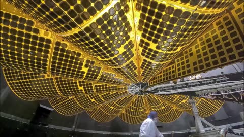 NASA’s Lucy Mission Extends its Solar Arrays