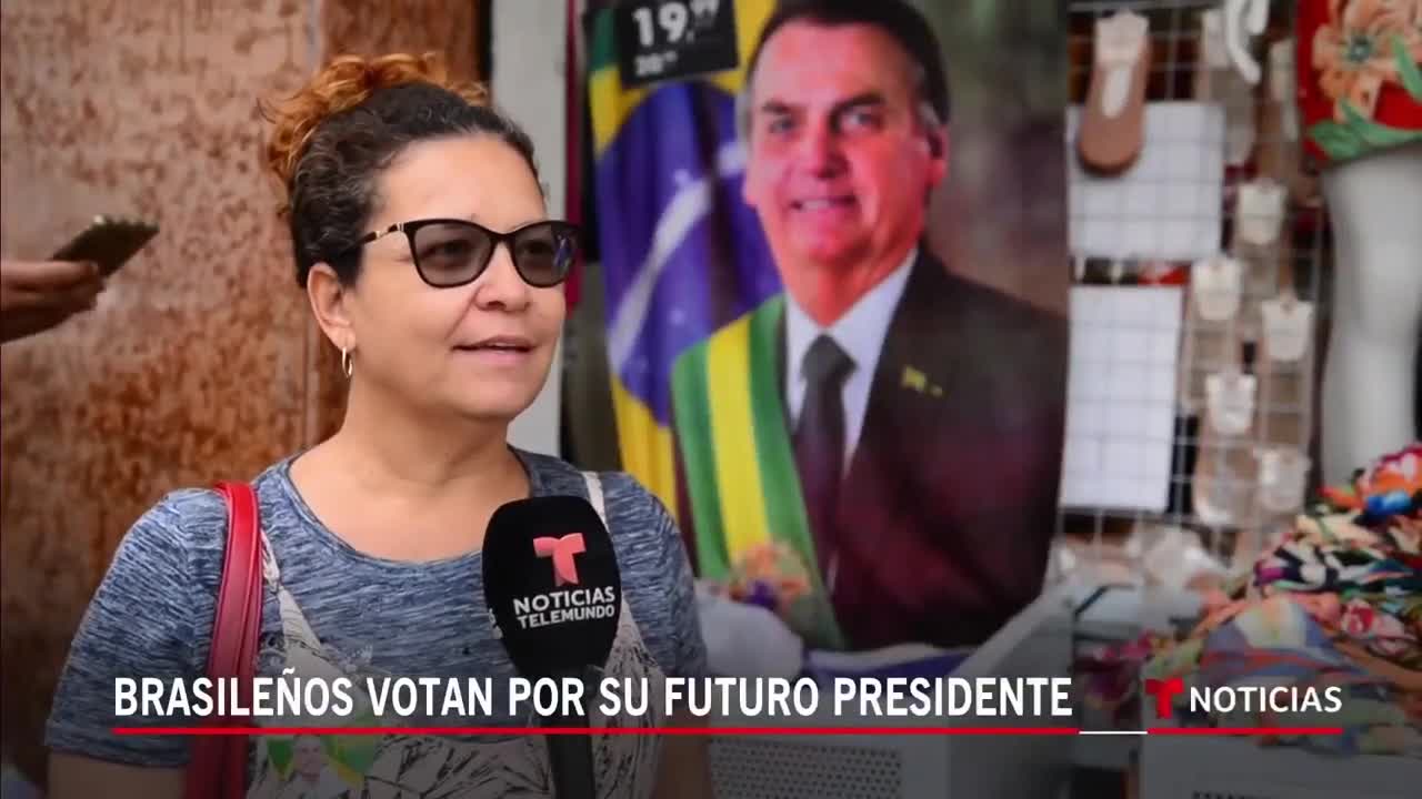 Así transcurrió la jornada electoral en Brasil marcada por la polarización | Noticias Telemundo