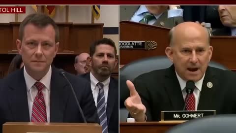 Watch 'F.BI JERK' Peter Strzok has MELTDOWN after Goumert SHREDS him with 'Cl.inton email' coverup