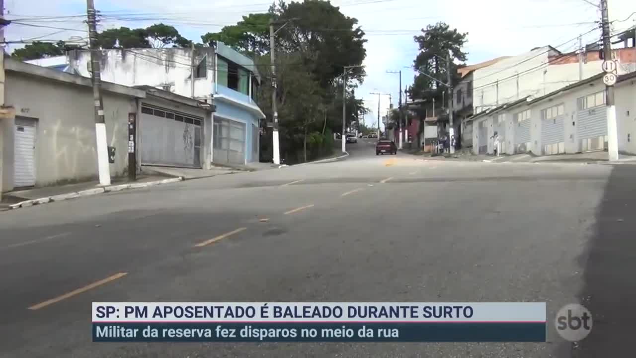 Sargento aposentado é baleado durante surto psicótico | Primeiro Impacto (31/10/22)