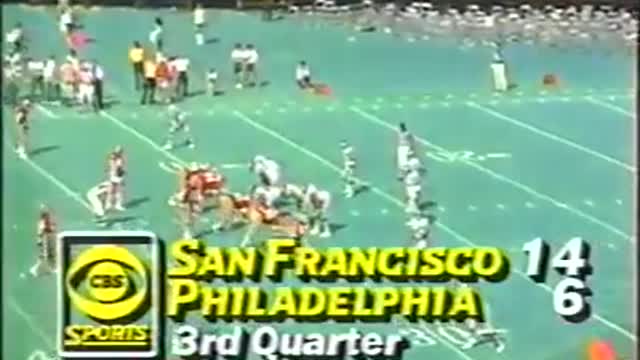 1984-09-23 Philadelphia Eagles vs San Francisco 49ers