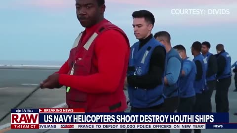 USA news from fox crash navy helicopter in red Sea