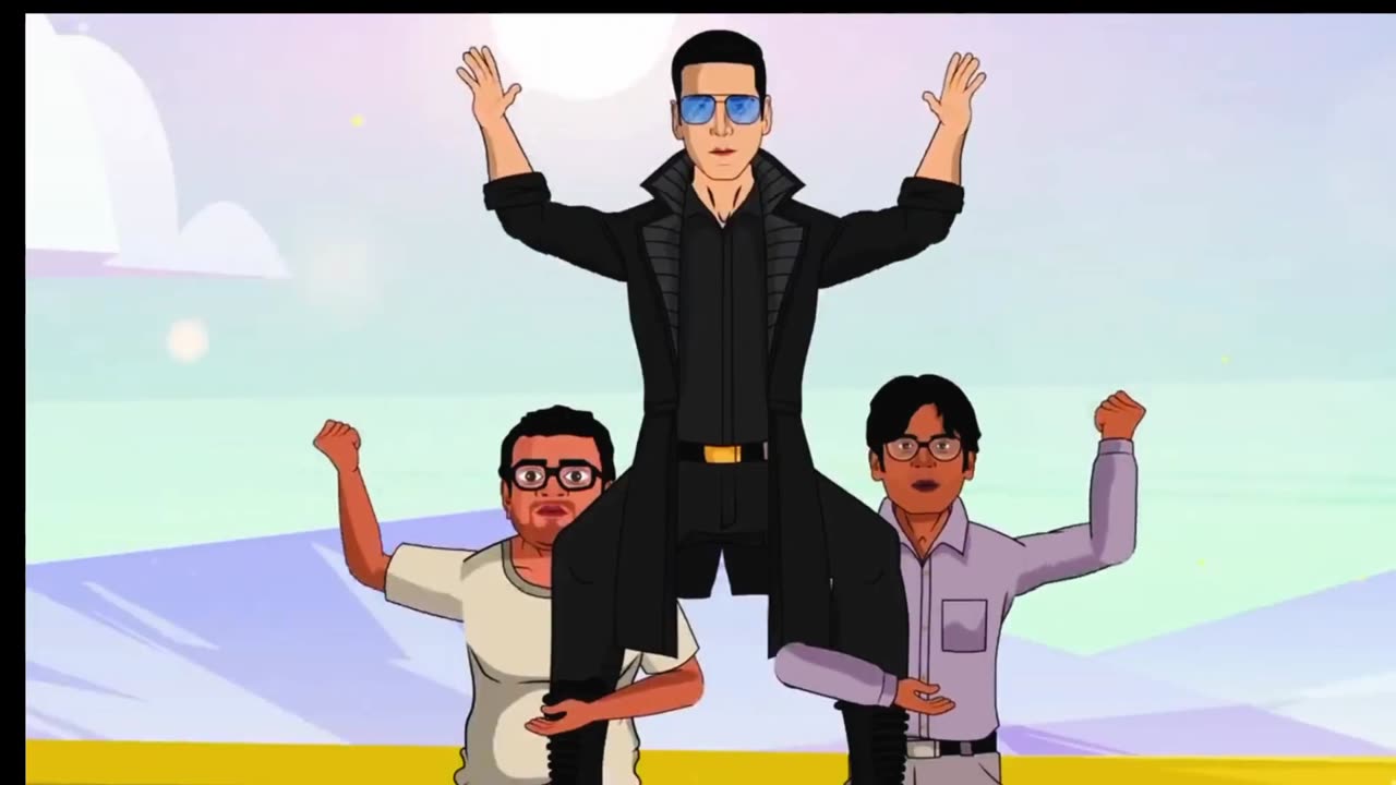 2d animation Akshay kumar vimal viral ad comedy video