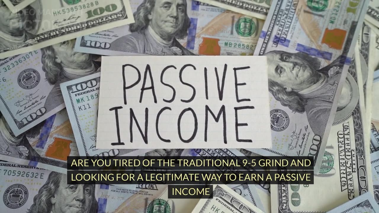 Make Passive Income Online