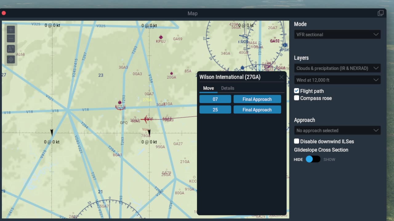 A CRJ200 - Xplane 11.55 - KATL ILS -