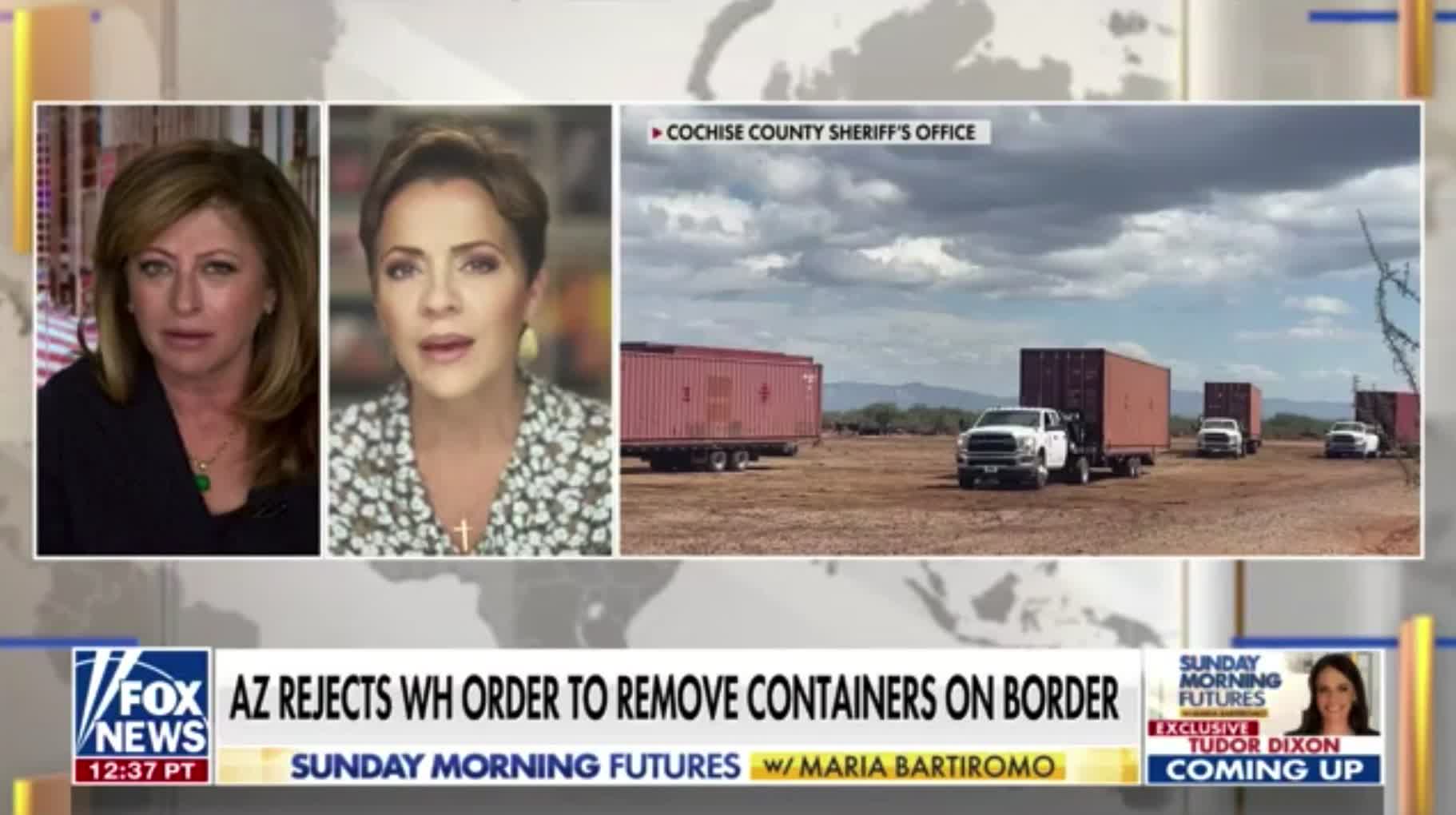 Kari Lake: "I want to finish President Trump's wall—we plan to do that when I'm governor."