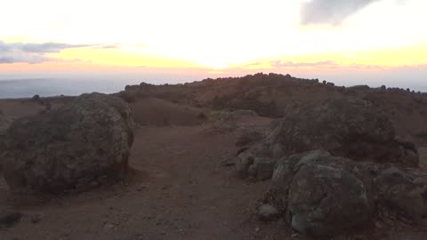 Lana'i City, HI — Keahiakawelo - Garden of the Gods - Sunset