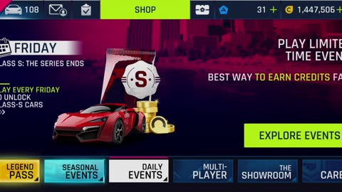 Asphalt 9: Legends - Aston Martin Vantage V12 (2022) bug unavailable invisibility issues after update version 4.7.0d