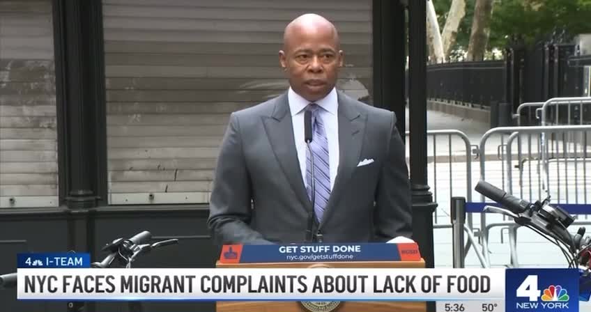 Illegal Aliens Are Starving In Sanctuary New York City But Mayor Adams Claims No Knowledge