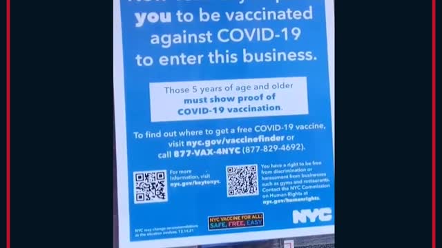 Vaccination papers folks...and yes...even the 5-year-olds.