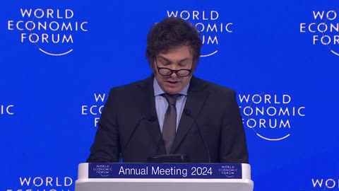 Special address by Javier Milei, President of Argentina | Davos 2024 | World Economic Forum