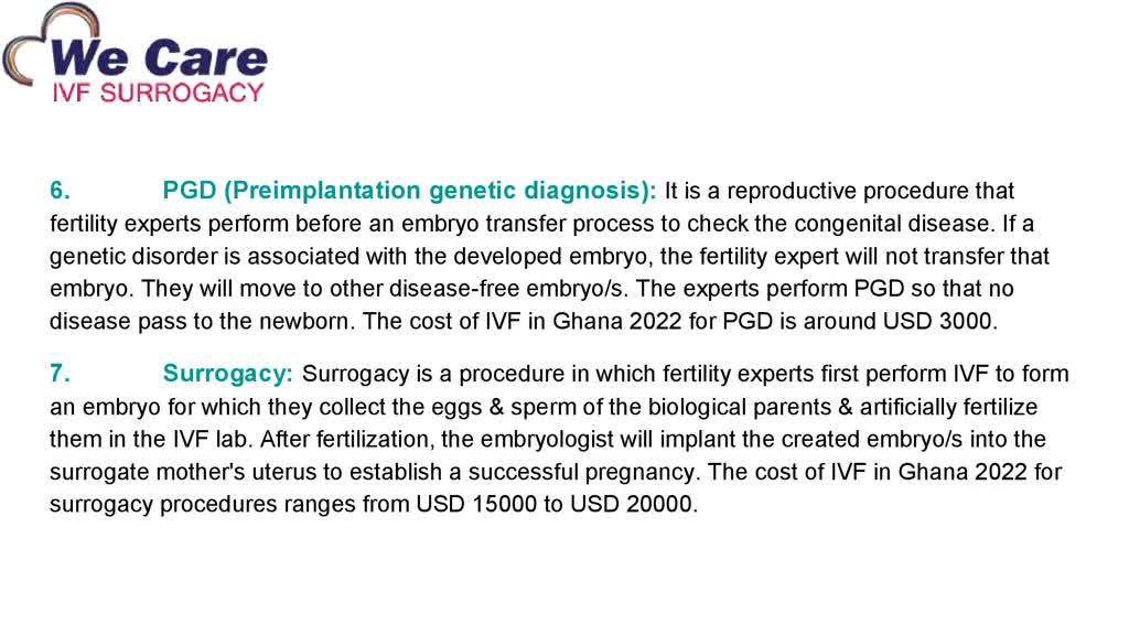 Which is the best result-oriented IVF clinic in Ghana?