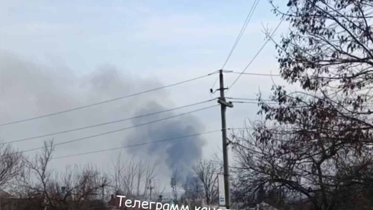 A powerful blow was dealt to an ukrainian object in Slavyansk