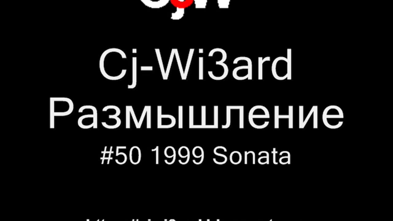 Cj-Wi3ard - Размышление 1999 #CjWi3ard #Sonata