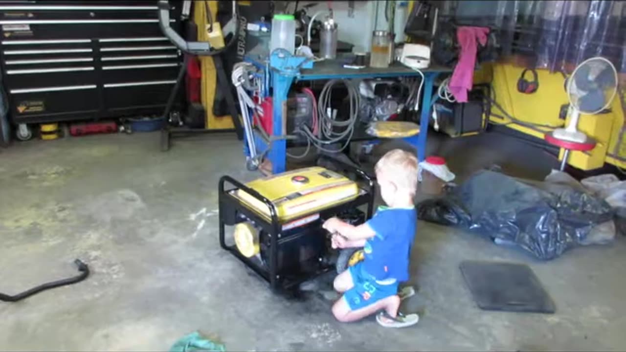 JUST HIRED 5 YEARS OLD MECHANIC