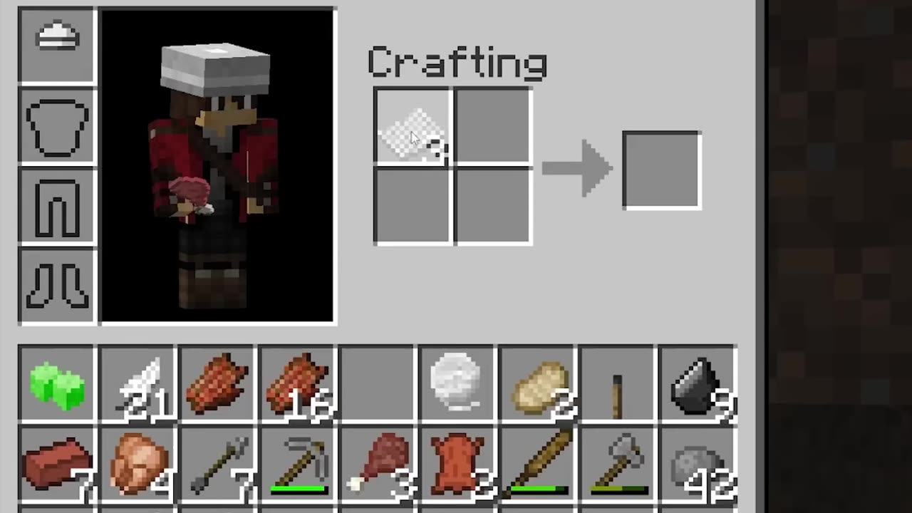 Mining Adventures: Crafting Armor with Wool!