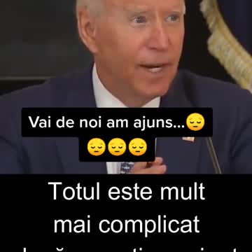 Biden spune prostii despre vaccin si uragan