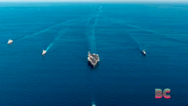 US warships, with South Korea and Japan, train to shoot down North Korean missiles