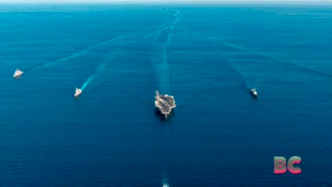US warships, with South Korea and Japan, train to shoot down North Korean missiles