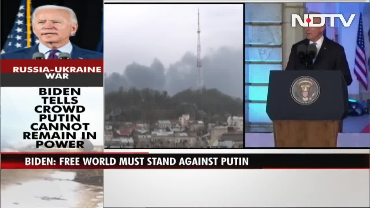 Biden says Putin A "Butcher" Ukraine war Russia failure