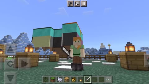 Bee keeping on Minecraft