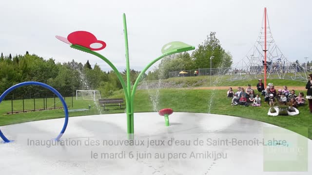 Jeux d'eau Saint-Benoît-Labre