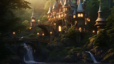 Beautiful Castle In The Enchanted Forest 2024