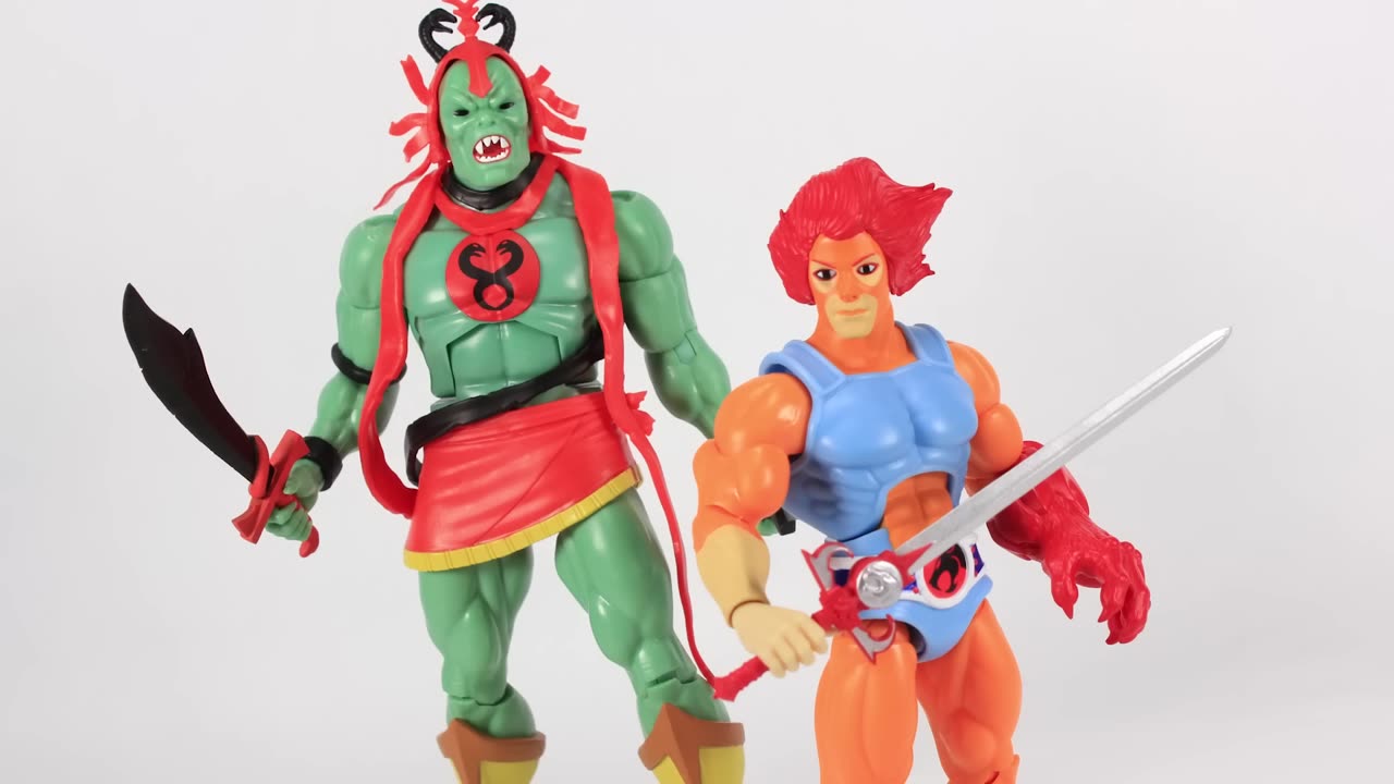 Lion-O and Mumm-Ra (Toy Colors) | ThunderCats Ultimates (Super7) • Action Figure Review